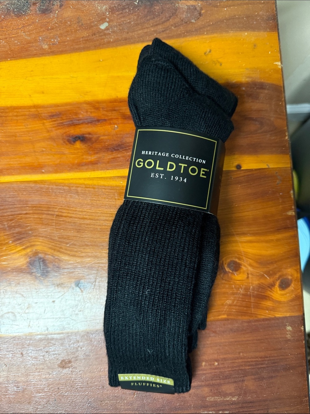 Goldtoe Heritage Collection 3 pack socks black